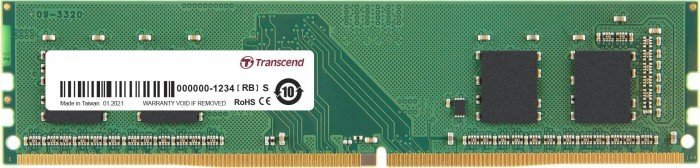 Memorie Transcend DDR4, 8 GB, 3200 MHz, CL22, TS3200HLB-8G