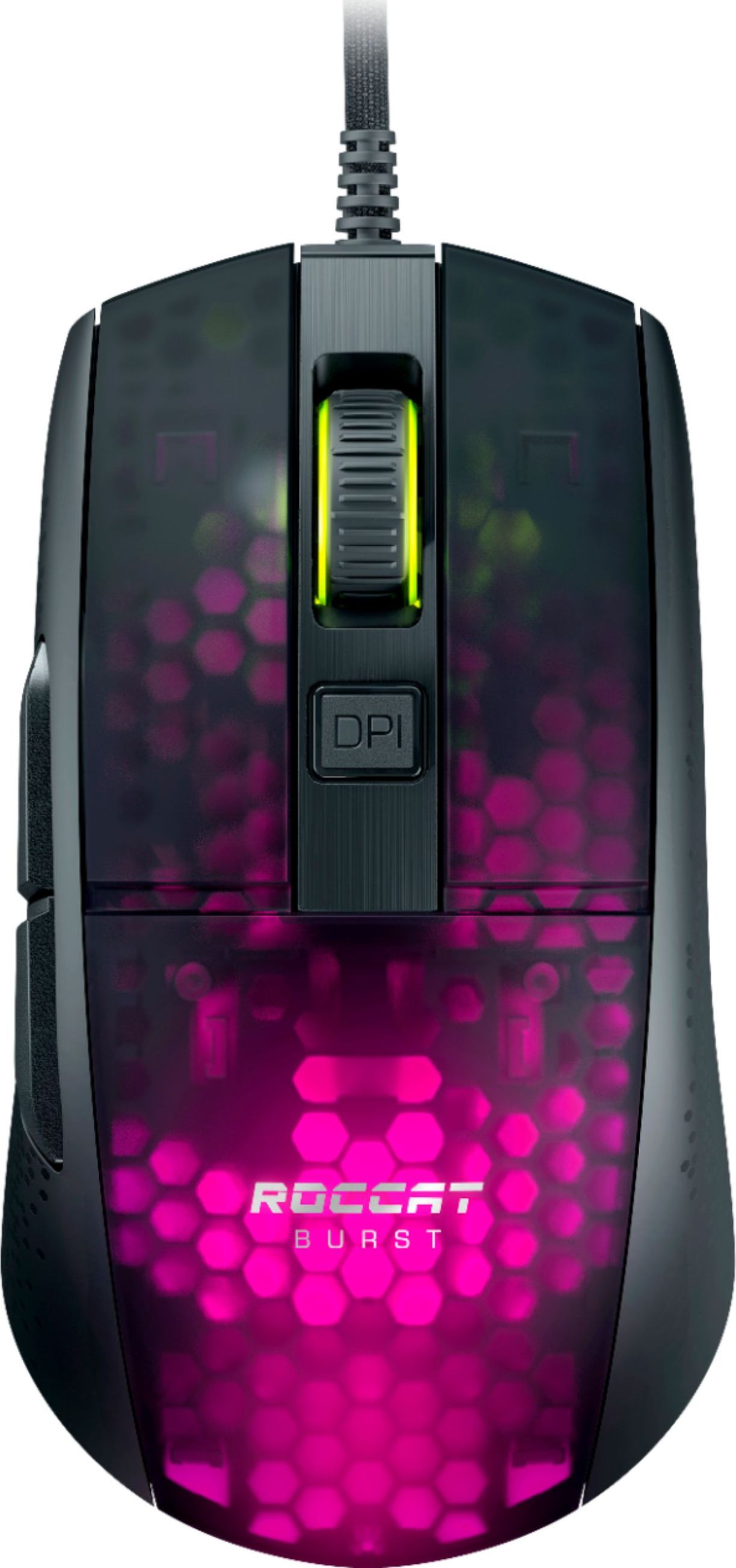 ROCCAT Burst Pro гејмерски глушец, 16,000 DPI, 68 g, оптички Owl-Eye сензор, RGB