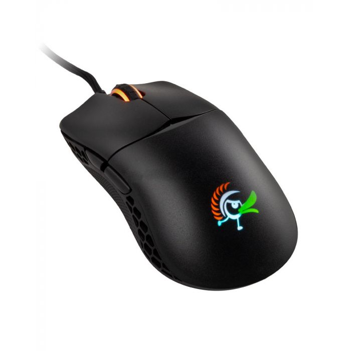 Maus Ducky Feather - USB 2.0, e zezë