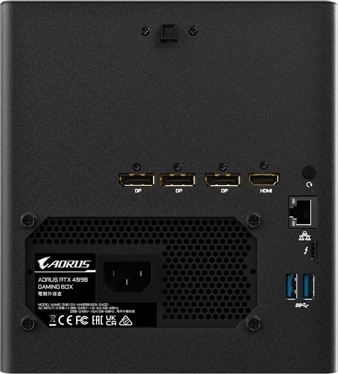 Kartelë grafike Gigabyte Aorus RTX 4090 Gaming Box 24GB GDDR6X