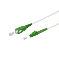 Kабел со оптичко влакно BTR Netcom OpDAT 151P7Eaja10E, SC/APC во LC/APC, OS2, 1m, бел