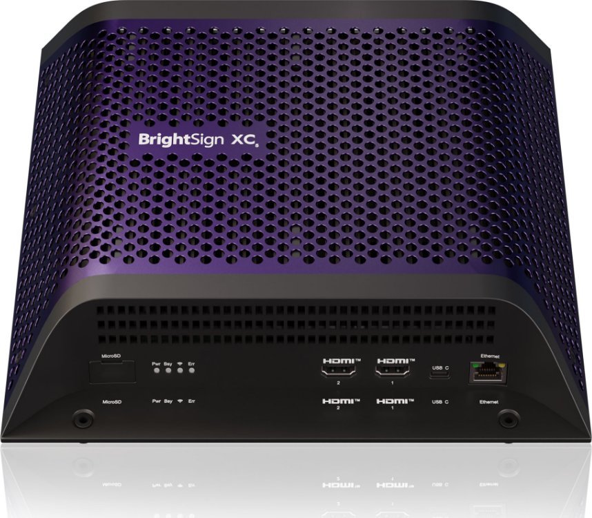 Player dixhital BrightSign XC4055, 8K Ultra HD, 4 dalje HDMI, Violet