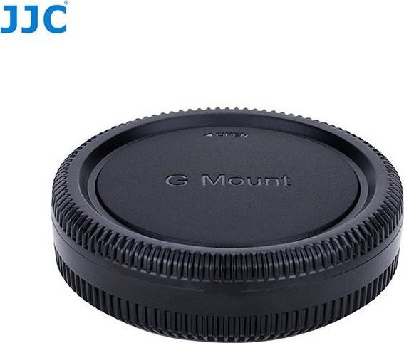 Kapak trupi dhe lente JJC për kamera Fuji G Mount, komplet 2 pjesë, i zi