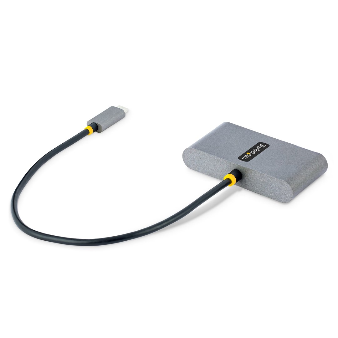 Qendër USB StarTech.com USB 3.2 Gen 1, USB-C, 4 porte, e hirtë hapësinore
