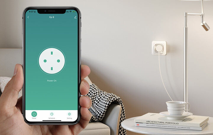 Ndërprerës Gosund EP8 Smart Wi-Fi Tuya