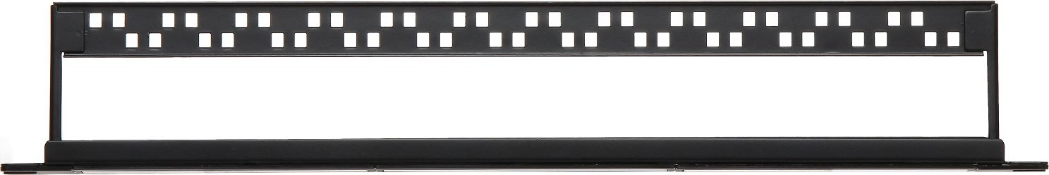 Панел пач Кистон PP-24/FX/C1, 24 порти, за рек, црн