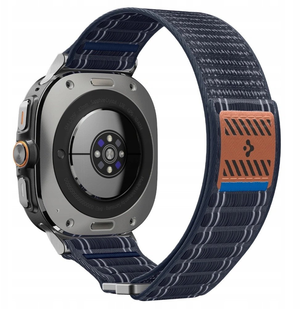 Rrip ore Spigen Fabric Band, për Samsung Galaxy Watch Ultra 47mm, tekstil, navy