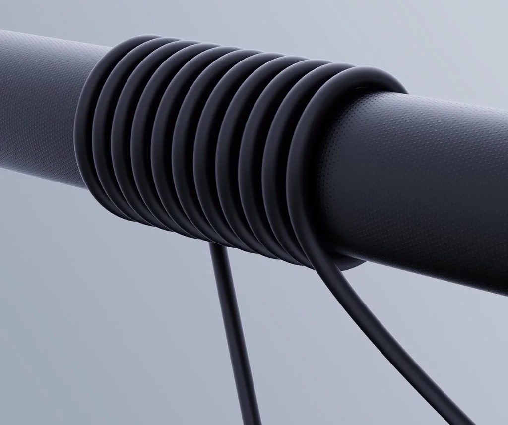 Kabllo Aukey, USB C / USB C, 1.8 m, e zezë
