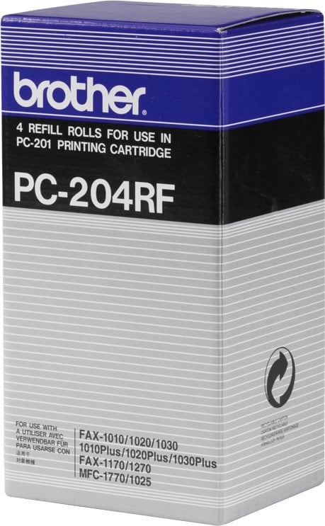Rimbushje riboni Brother PC204RF, origjinale, set 4 copë