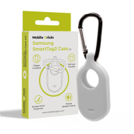 Këllëf Samsung SmartTag2, silikon, i bardhë