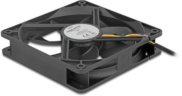 Ventilator PC Delock axial, 120mm 24V DC, i zi