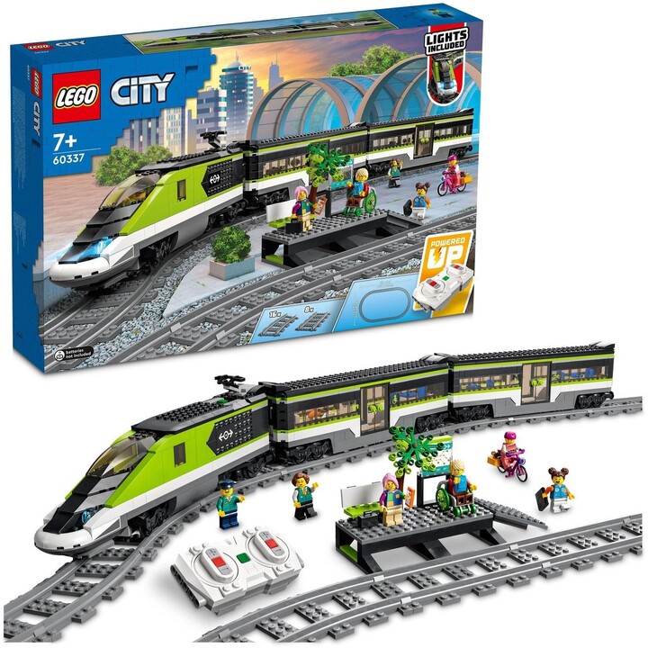 Set lodër LEGO® City 60337 Express train, 764 pjesë