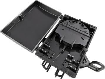 Kuti shpërndarëse fibër optike Alantec FOM-48K-Z, 48 spaje, IP67, gri