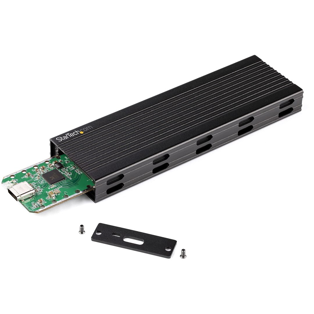 Kuti SSD USB-C M.2 SATA/NVMe Startech SM2E1BMU31C, USB 3.2 Gen 2, 10Gbps, e zezë