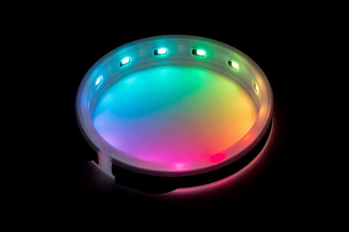 Unazë LED RGB Aquacomputer RGBpx për rezervuar ULTITUBE, 13 LED adresues, shumëngjyrëshe