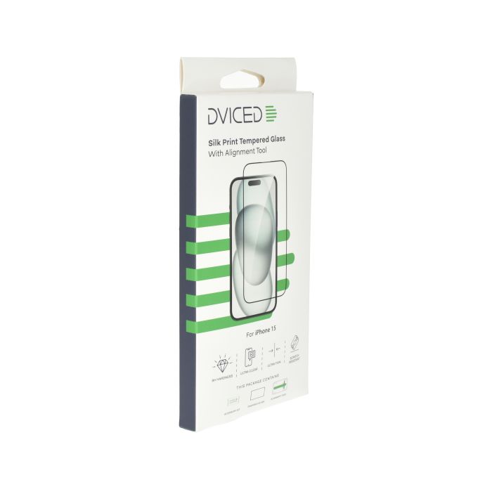 Dviced iPhone 15 Silk Print Screen Protector With Applicator