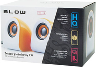 Altoparlantë kompjuteri Blow MS-25, 2.0, USB, të zinj