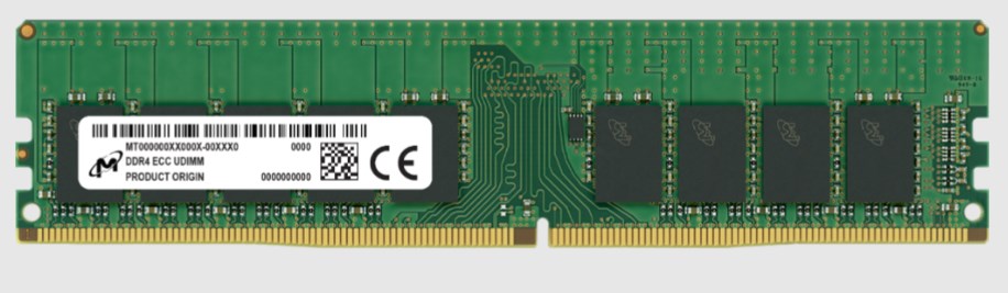 Modul memorie serveri Micron, DDR4, 16GB, UDIMM, 3200 MHz