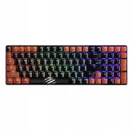 Tastierë mekanike Gaming Madcatz S.T.R.I.K.E. 11, RF Wireless+Bluetooth+USB Type-A, Mad Catz RED, RGB, e kuqe / e zezë