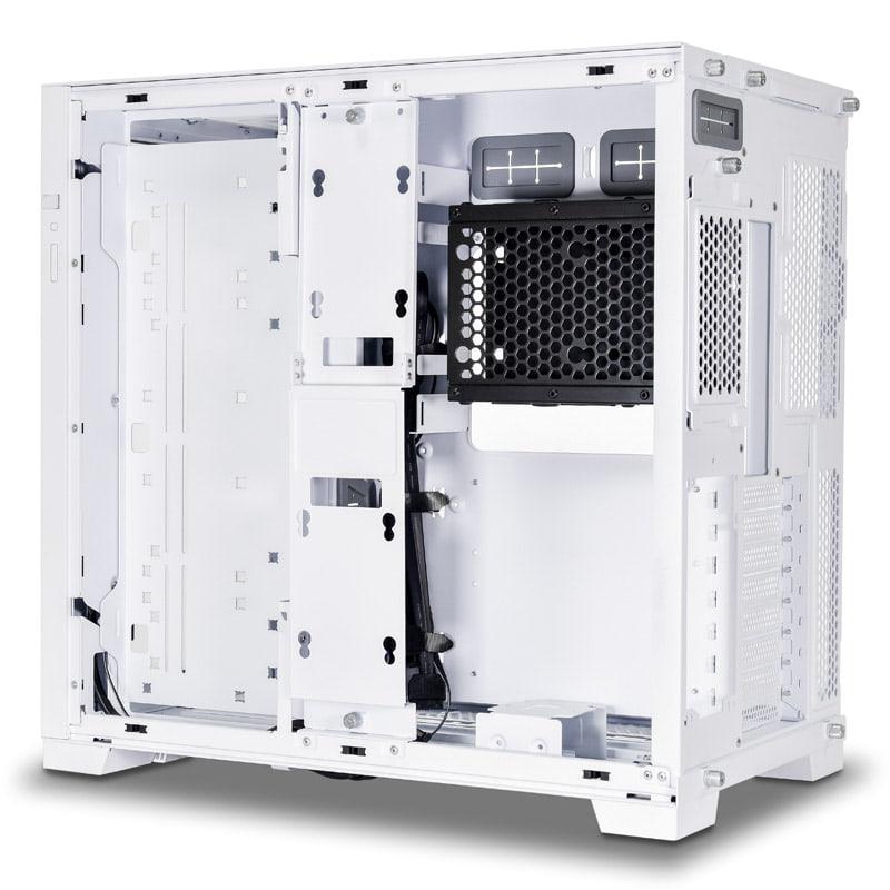 Kutia PC Lian Li O11 Dynamic EVO, midi tower, ARGB, e bardhë
