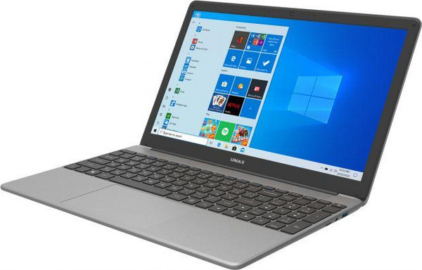 Laptop Umax VisionBook 15Wr Plus, 15.6 ", Full HD, Intel Celeron N4120, 4 GB RAM, 128 GB SSD, Windows 10 Pro, i hirtë