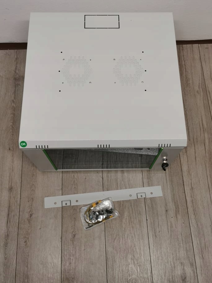 Kabinet rrjeti Digitus DN-19 07U-6/6-EC, 19", 60kg, gri