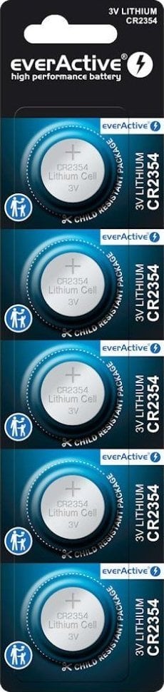 Bateri litiumi EverActive CR2354, 3V, blister 5 copë