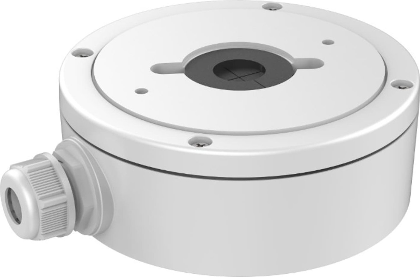 Kuti montuese murale Hikvision DS-1280ZJ-DM22, për kamera dome DS-2CD25xx, e bardhë