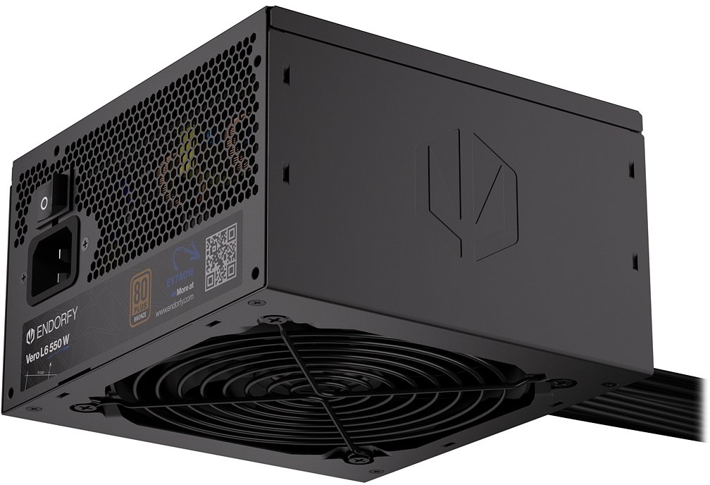 Fuqizues energjie Endorfy Vero L6 EY7A016, 550W, ATX 3.1, i zi 2
