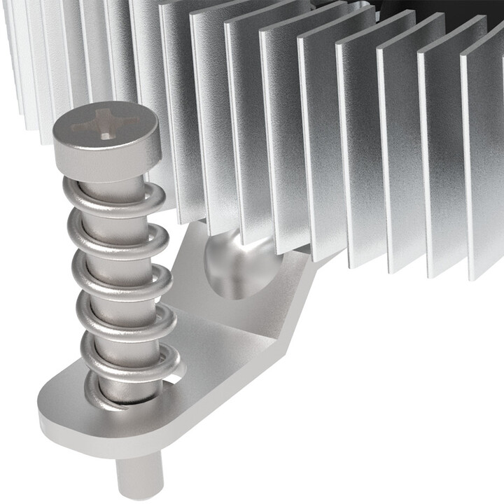 Ftohës Akasa Extra Secure Ultra-Low Profile Aluminium Intel LGA1700 Thin Mini-ITX