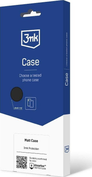 Këllëf telefoni 3MK Matt Case për Xiaomi Poco M6 5G, TPU, mat, i zi