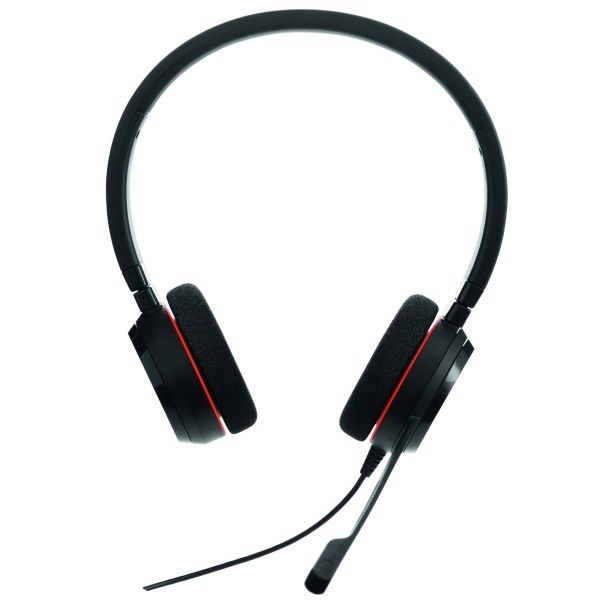 Kufje Jabra Evolve 20 DUO, Mic ANC USB, të zeza