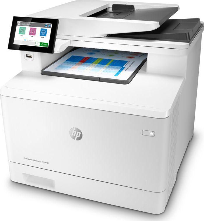 Printer HP Color LaserJet Enterprise M480f MFP, i bardhë