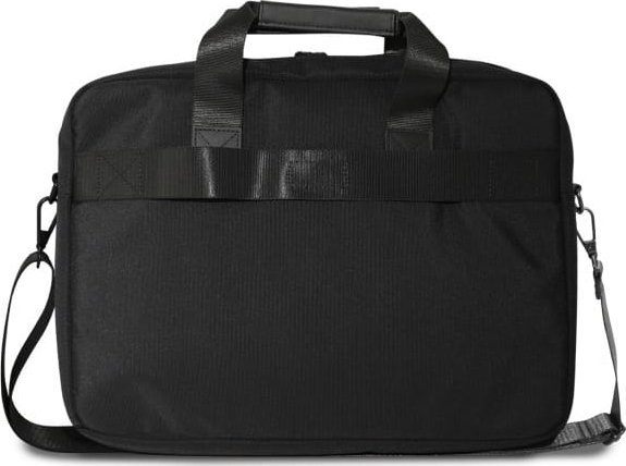 Çantë laptopi BMW BMCB15COMPVSKL, 16", najlon, e zezë me vija blu