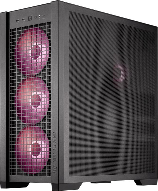 Kutia për PC ASUS TUF Gaming GT302, MIDI Tower, ARGB, e zezë