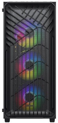 Kuti kompjuteri VeinX OD15A, ATX Midi Tower, panel anësor transparent, e zezë