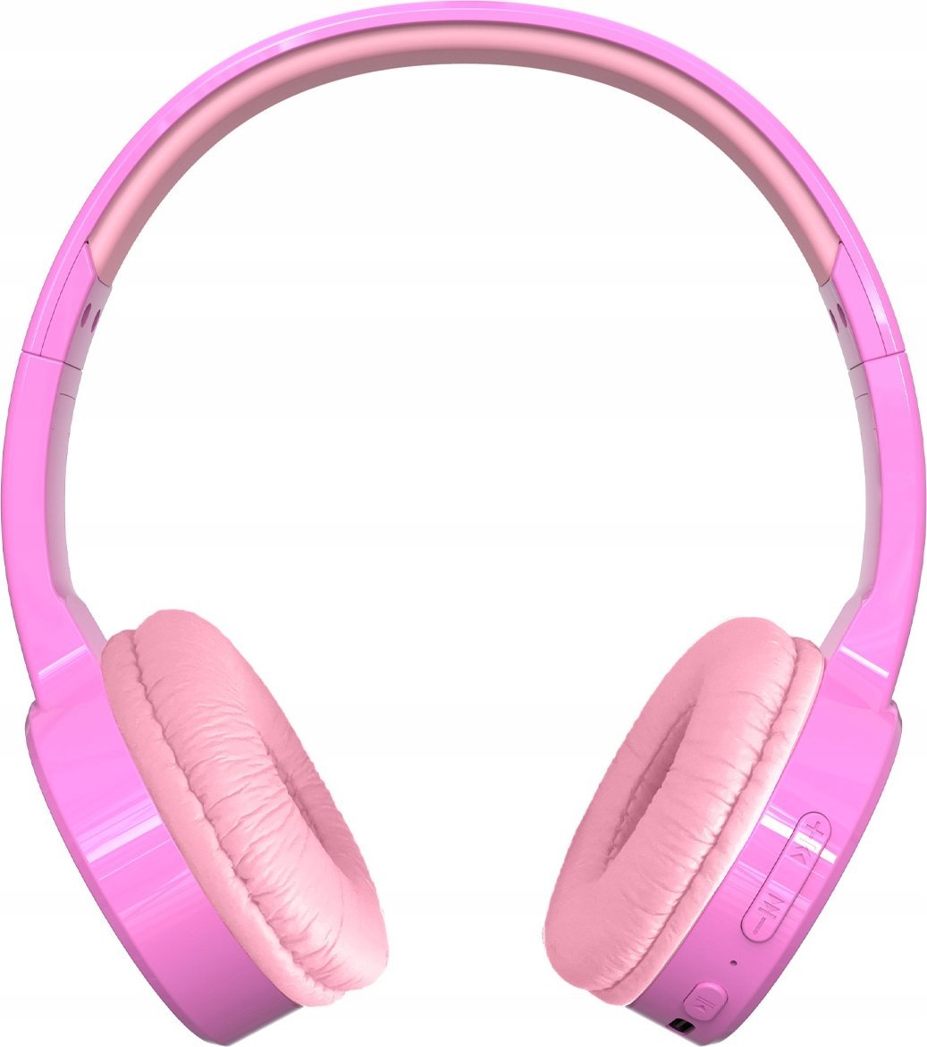 Kufje Bluetooth Denver BTH-106P, për fëmijë, kufizim volumi 85 dB, shumëngjyrëshe