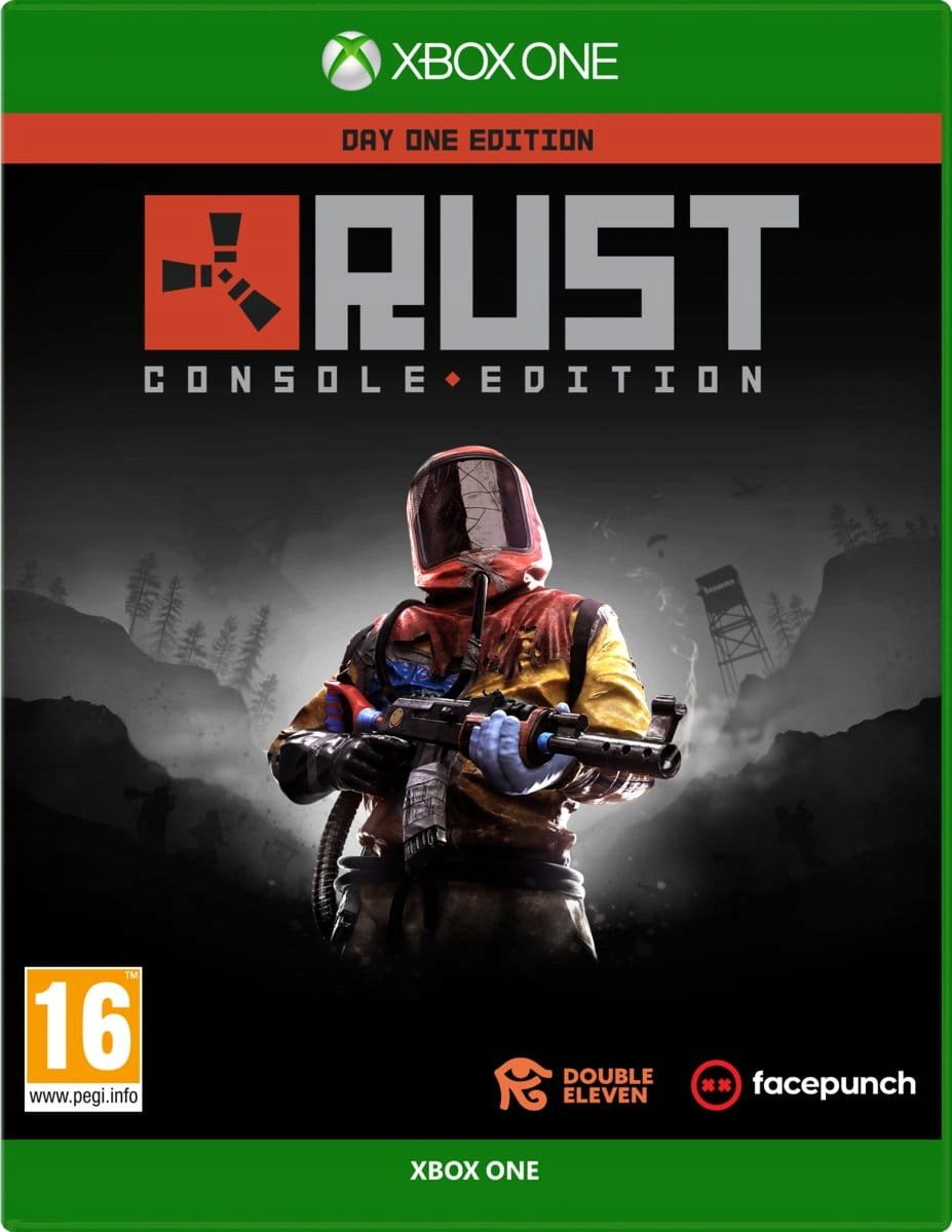 Lojë Xbox One Rust Console Day One Edition, disk fizik, shumë lojtarë