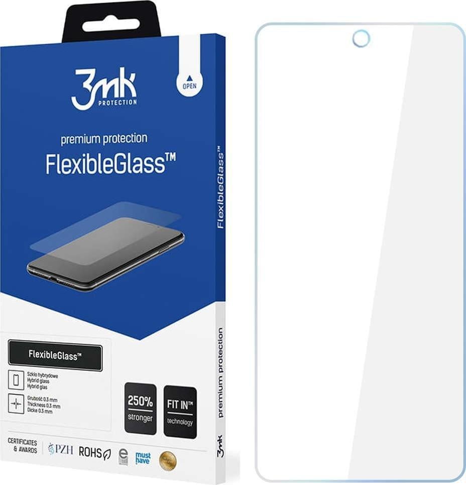 Mbrojtës ekrani 3MK FlexibleGlass për Xiaomi Redmi Note 11S 4G, xham hibrid, ultra i hollë, transparent