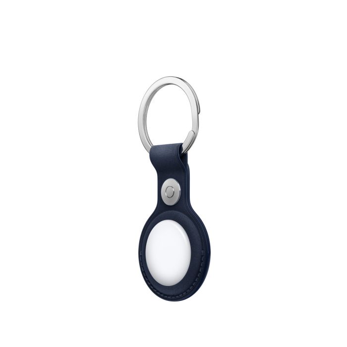 [OUTLET] Apple AirTag FineWoven Key Ring, Deep Blue				