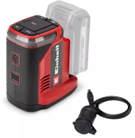 Stacion energjie pa kabllo Einhell TE-ES 18/150/1 Li-C-Solo, 18V, Power X-Change, i kuq