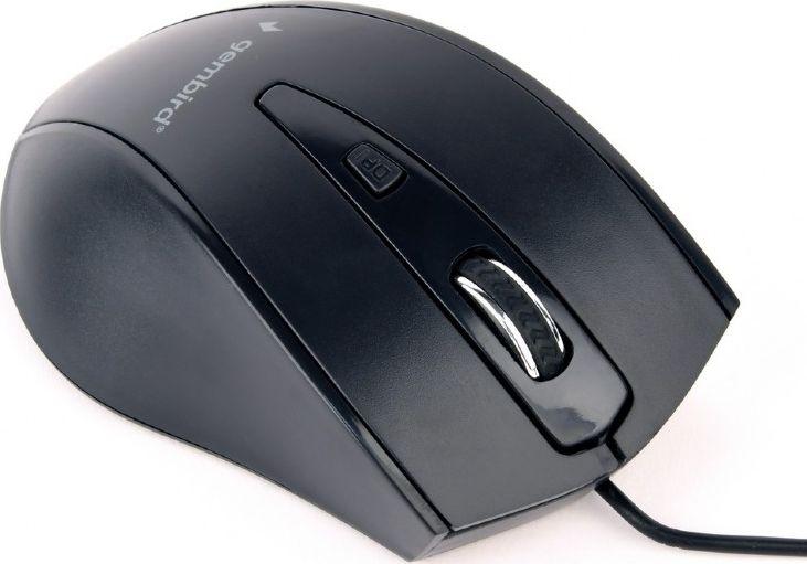 Maus Gembird MUS-4B-02, me kabllo, USB, i zi