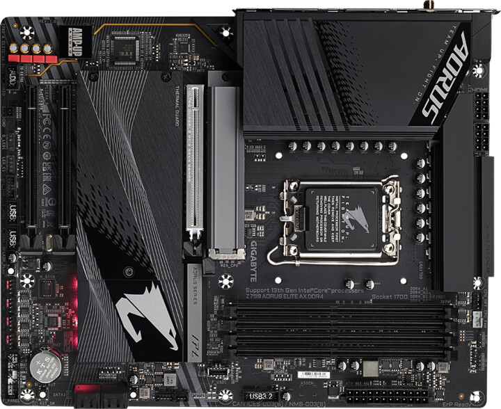Pllakë amë GIGABYTE Z790 AORUS ELITE AX DDR4 - Intel Z790