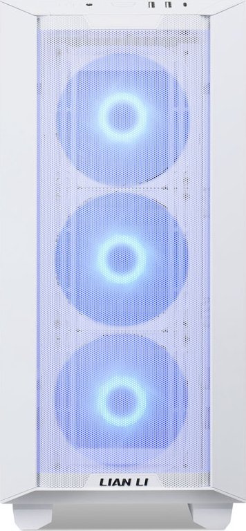 Kuti PC Lian Li LANCOOL III RGB, mid tower, ATX E ATX, e bardhë