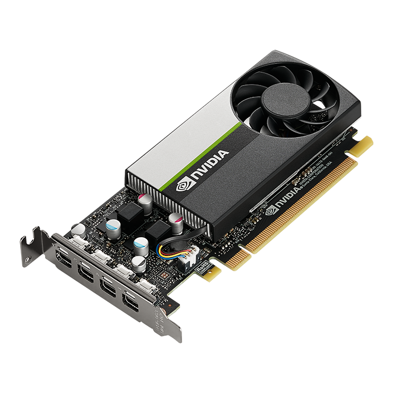 Kartelë grafike PNY Quadro T1000, 4GB GDDR6, profesionale, e zezë