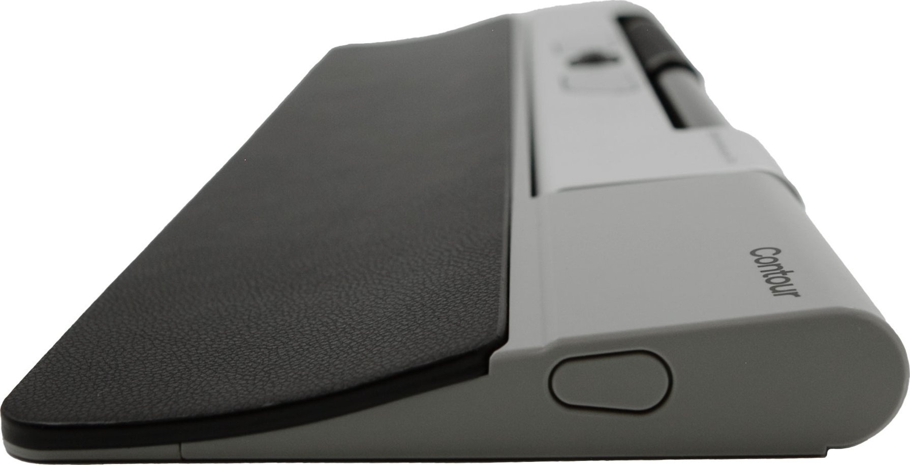 Maus ergonomik Contour Design RollerMouse Go me Dock, pa tela, kompakt, gri