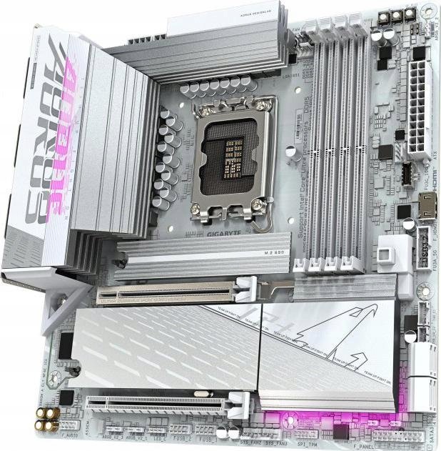 Pllakë amë Gigabyte B860M AORUS ELITE WIFI6E ICE, LGA 1851, DDR5, mATX
