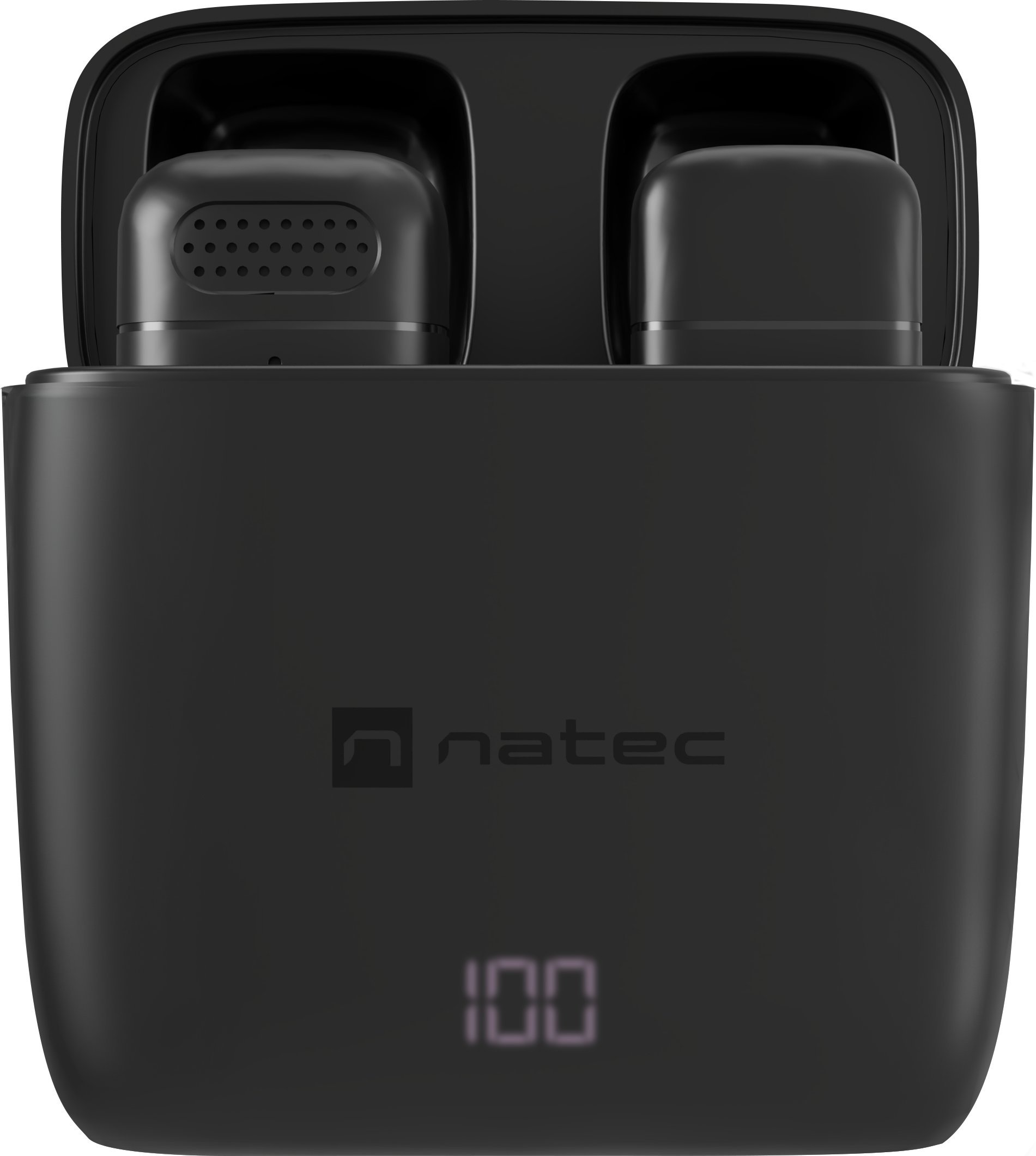 Сет микрофони Natec Hopper, USB, plug and play, црн