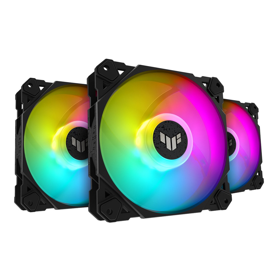 Ftohës ASUS TUF Gaming TF120 ARGB, 12 cm, i zi