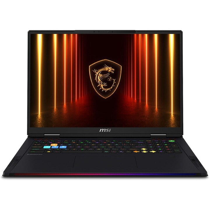 Laptop gaming MSI Raider A18 HX A9WIG 056RO, 18" UHD+ MiniLED, Ryzen 9 9955HX3D, 64GB RAM, 2TB SSD
